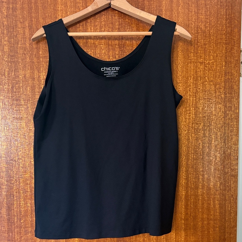 Chico's Classic Black Tank Top